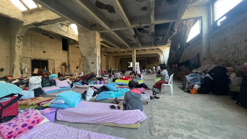 التعامل مع النزوح إلى بيروت